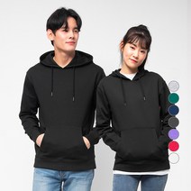 캐럿 남녀공용 특양면 후드티 8컬러