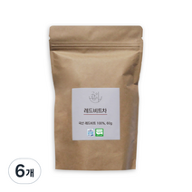 고이담아 유기농 레드비트차 슬라이스, 6개, 60g, 6개