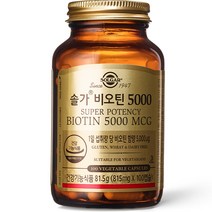 솔가 비오틴 5000, 100정, 1개