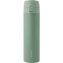 락앤락 슬림핏 원터치 텀블러, 그린, 400ml