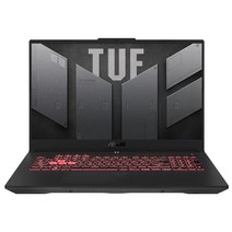 에이수스 2022 TUF GAMING 노트북 17.3, Mecha Gray, ASUS TUF Gaming A17 FA707RC-HX011, 라이젠7 5세대, 512GB, 8GB, Free DOS