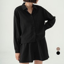 ELLE PARIS 릴렉스핏 긴팔 데일리 셔츠