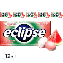 이클립스 워터멜론 하드캔디, 12개, 30g