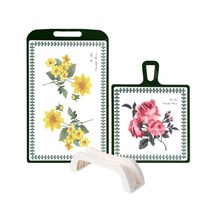 뷰티풀메리 항균 양면도마 중형 + 핸디형 + 거치대 세트, 1세트, 도마 중형 + 핸디형 + 거치대