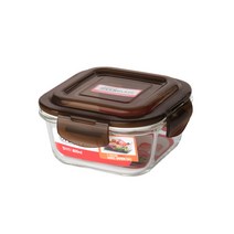 수퍼오븐글라스 정사각 유리용기, 3. 정사각 800ml, 1개입