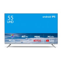 더함 4K UHD LED 안드로이드11 TV, 고객직접설치, 스탠드형, NA552UHD IPS SMART HDR 2022K, 139cm(55인치)