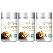유기농마루 유기농 청국장환, 3개, 100g