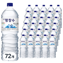 강원 평창수 생수, 2L, 72개