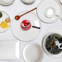 오엑스코 어반 화이트 6인 디너식기 세트, 28개, 1세트