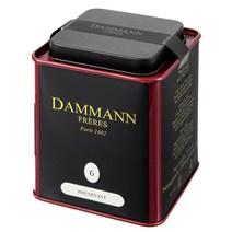 다만프레르 스트롱 브렉퍼스트 차 틴케이스, 100g, 1개