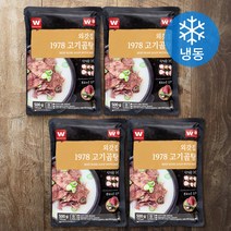 외갓집 1978 고기곰탕 (냉동), 500g, 4개