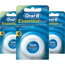 오랄비 왁스 치실 민트향 50m, 1개입, 3개