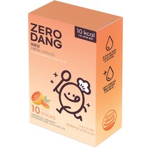 제로당 자몽허니 아이스티, 10개, 3g