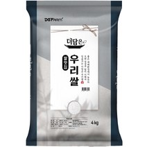 대구농산 2022년산 햅쌀 더담은 우리쌀, 4kg, 1개