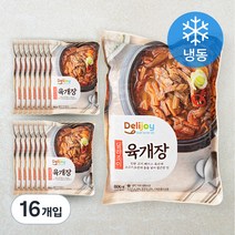 딜리조이 육개장 (냉동), 600g, 16개입