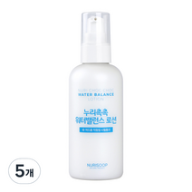 누리숲 누리촉촉 워터밸런스 로션, 160ml, 5개