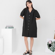ELLE GIRL 빅카라 미니 원피스
