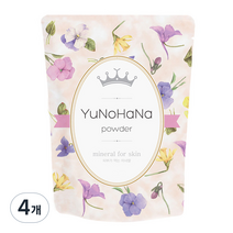 유노하나 입욕제 파우더, 300g, 4개