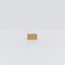 골드 통금속 명함 메모꽂이 스탠드 직사각 소, 1단, 1개