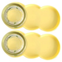 에이드엘 실리콘 트레이 트리플 2p, 라이트옐로우