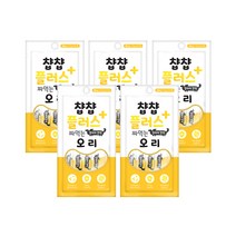 인터펫코리아 챱챱플러스 짜먹는 강아지 유산균 파우치 60g, 오리맛, 5개