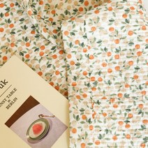 데일리라이크 아사면워싱 이불 겸 패드, 26 Orange tree