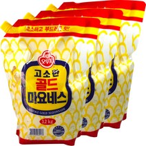 오뚜기 골드마요네스 스텐딩파우치 3.2kg, 3개