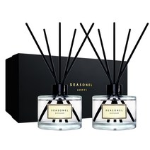 시즈넬 블랙라벨 선물세트 디퓨저 플레인 200ml x 2세트, 라일락(LILAC)