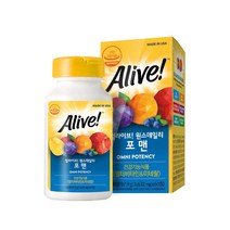 얼라이브 원스 데일리 포맨 멀티 비타민, 60정, 1개
