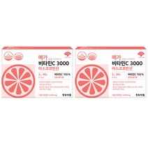 동화약품 메가 비타민C 3000 아스코르빈산 90p, 2개, 270g