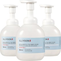 일리윤 세라마이드 아토 버블워시 앤 샴푸, 400ml, 3개