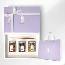 꽃다시피다 꽃차 3종 + 쇼핑백 세트, 1세트, 국화 6g + 메리골드 6g + 구절초 6g