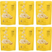 자연공유 단백질이 답이다 고단백 스낵 마늘빵맛, 50g, 6개