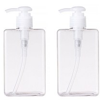 지앤와이 로션 펌프 공병 280ml, 2개, 투명