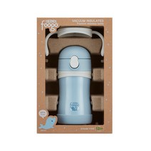 푸고 유아용 프리미엄 빨대컵 280ml, 블루, 1세트