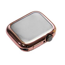 알피나케이스 애플워치 TPU 풀커버 젤리 소프트 케이스 38mm, 로즈골드