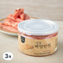 입술 백명란젓갈, 400g, 3개