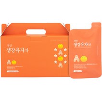[영동봉황와인] 경방신약 생강유자차, 75ml, 30개