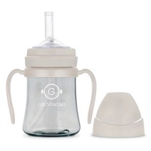 그로미미 PPSU 빨대컵, 200ml, 1개, 크림베이지