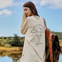 플루크 마운틴 드로잉 피그먼트 롱슬리브 긴팔티셔츠 FLT704
