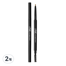 제이뮤 슬림 아이브로우 펜슬, 3호 내추럴브라운, 2개