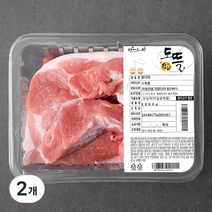 도뜰 파머스팩 한돈 앞다리 수육용 (냉장), 1kg, 2개