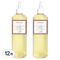 피마자 바디오일, 500ml, 12개