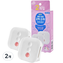 에어후레쉬 데옥스 화장실용 비치형 방향제 2p, 12ml, 2개, 꽃향