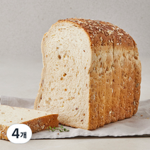 신라명과 인생곡물식빵, 420g, 4개