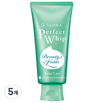 센카 NEW 퍼펙트 휩 아크네 케어 클렌징폼, 100g, 5개