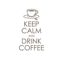컬러 안개시트keep coffee - 래터링, 브라운