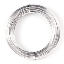 포비월드 칼라공예철사 3.0mm, 은색, 2개