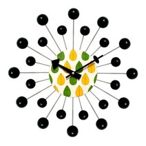 브론즈하우스 BAC-058 볼 벽시계 무소음, C