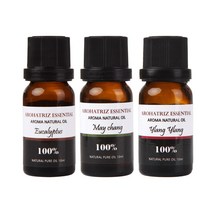 아로하트리즈 에센셜오일 유칼립 투스 + 메이청 + 일랑일랑, 1세트